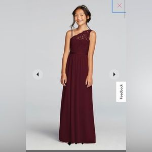 David’s Bridal Juniors Dress Size 12